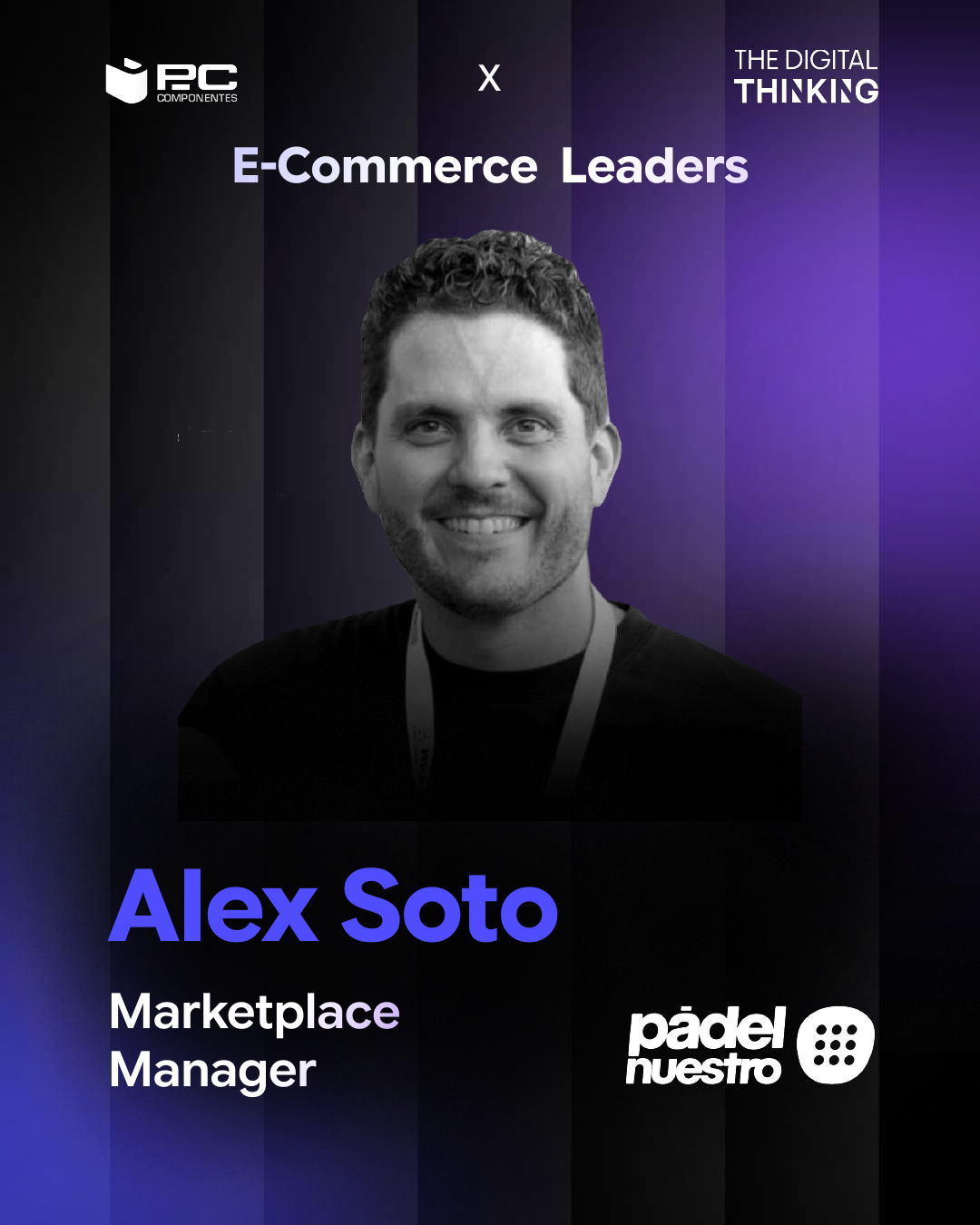 Retrato de Alex Soto, participante en E-Commerce Leaders